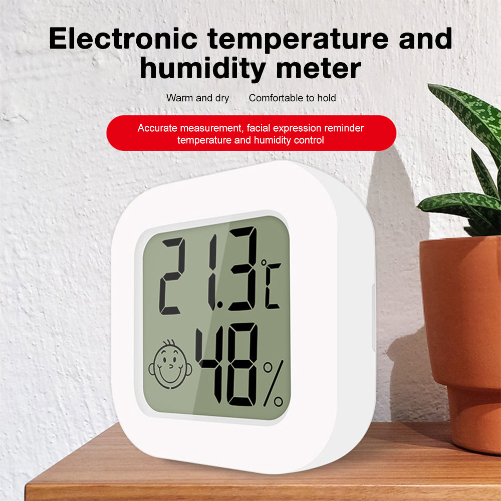 LCD Digital Thermometer Hygrometer Indoor Room Electronic Temperature Humidity Meter Sensor Gauge Weather Station For Home