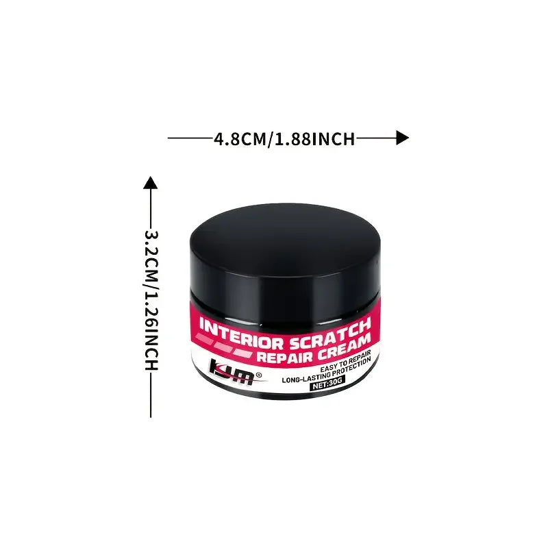 Car interior repair wax-plastic parts renewal,internal shine and tire protection,vehicle yellowing repair - removal of scratches