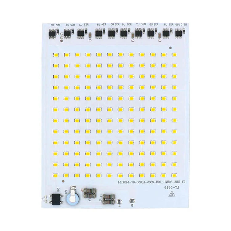 Smart IC LED Chip 10W 20W 30W 50W 100W 3500K Lamp Beads High Power LED Light Board 220V 2835 SMD LED Lamp For Indoor Outdoor DIY