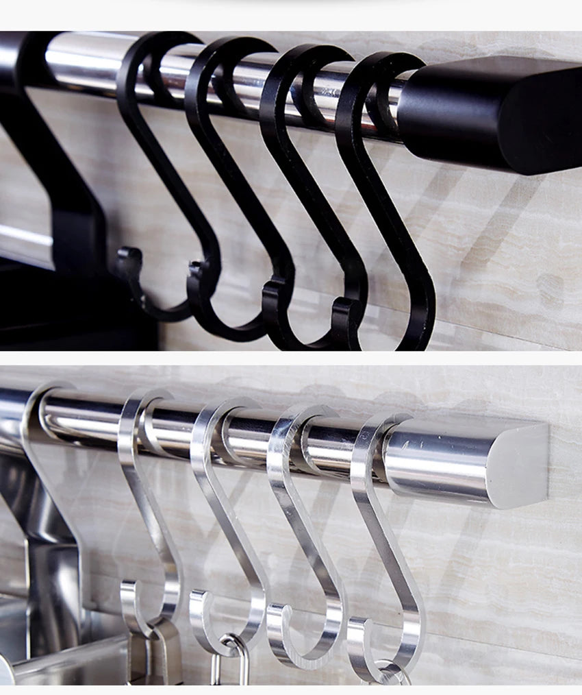 S Hook, Aluminum S Shaped Hooks for Kitchen, Bathroom, Heavy Duty Hanger Hooks for Hanging Pots, Pans, Plants, Towels