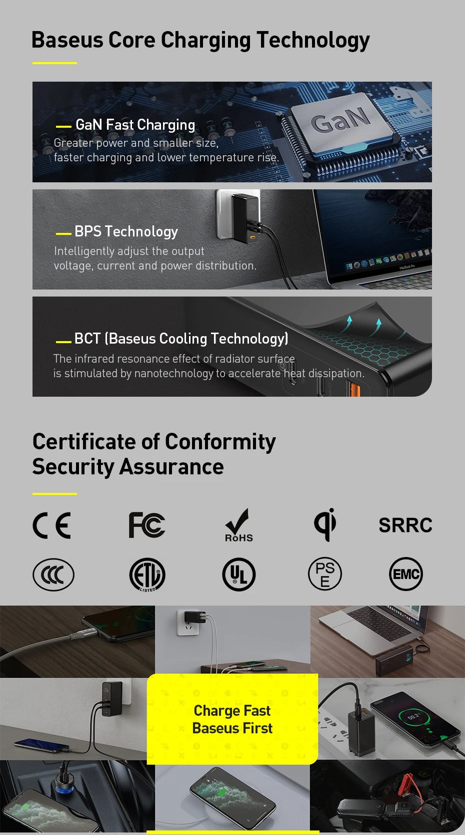 Baseus 100W Power Bank 20000mAh Type C PD Fast Charging Powerbank Portable External Battery USB Quick Charge For Macbook Laptop