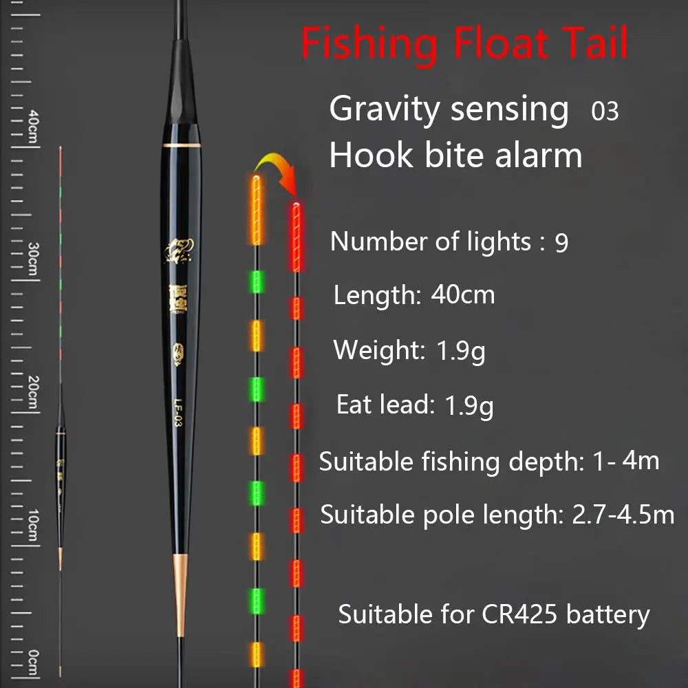 New Electronic Light Color Change Indicator Electronic Floats Buoy Electronic Float tail Bite Alarm Smart Float Top