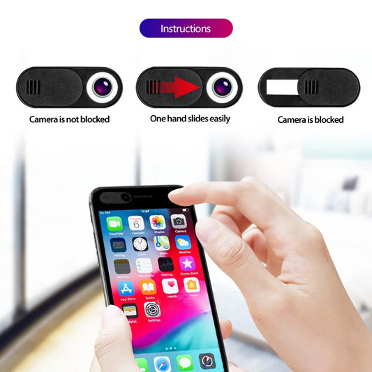 ANMONE Webcam Cover Privacy Protective Cover Mobile Computer Lens Camera Cover Anti-Peeping Protector Shutter Slider