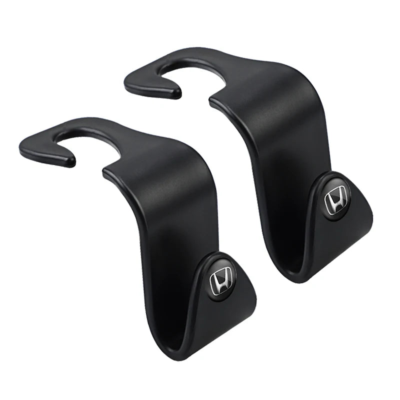 Universal Car Seat Back Hook Phone Holder PP Car Accessories Interior Portable Storage Hook for Car Bag Purse Cloth Hanger Drop