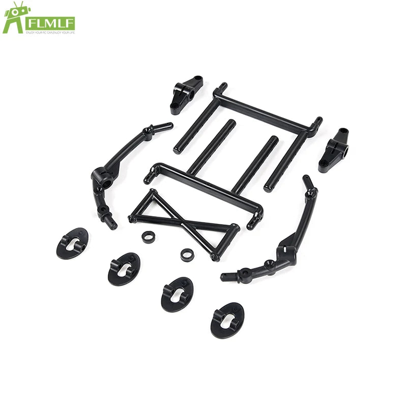 Car Shell Body Front and Rear Support Mount Set Fit for 1/5 HPI ROFUN BAHA ROVAN KM BAJA 5T 5SC Toys Racing Games Parts