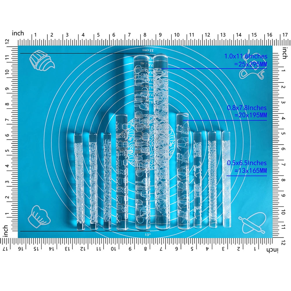 Decorating Holiday Cookies, Personalizing Clay Jewelry Artisan Pastry With Leaves Designs Rolling Pin