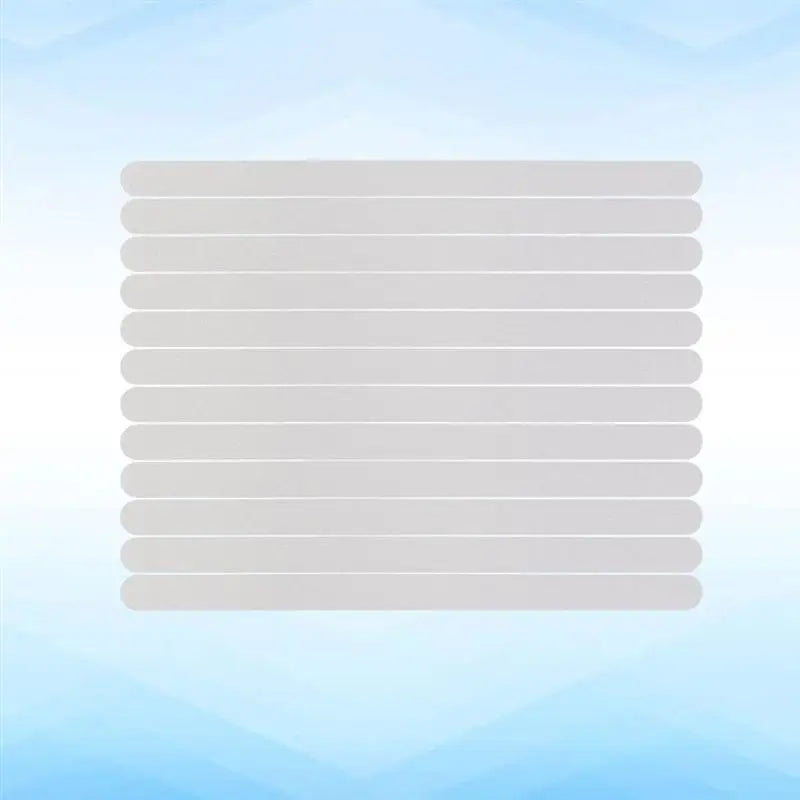 30pcs Anti Slip Strips Transparent Shower Stickers Shower Treads Non Slip Strips for Clear Waterproof Tapes Showers Stairs