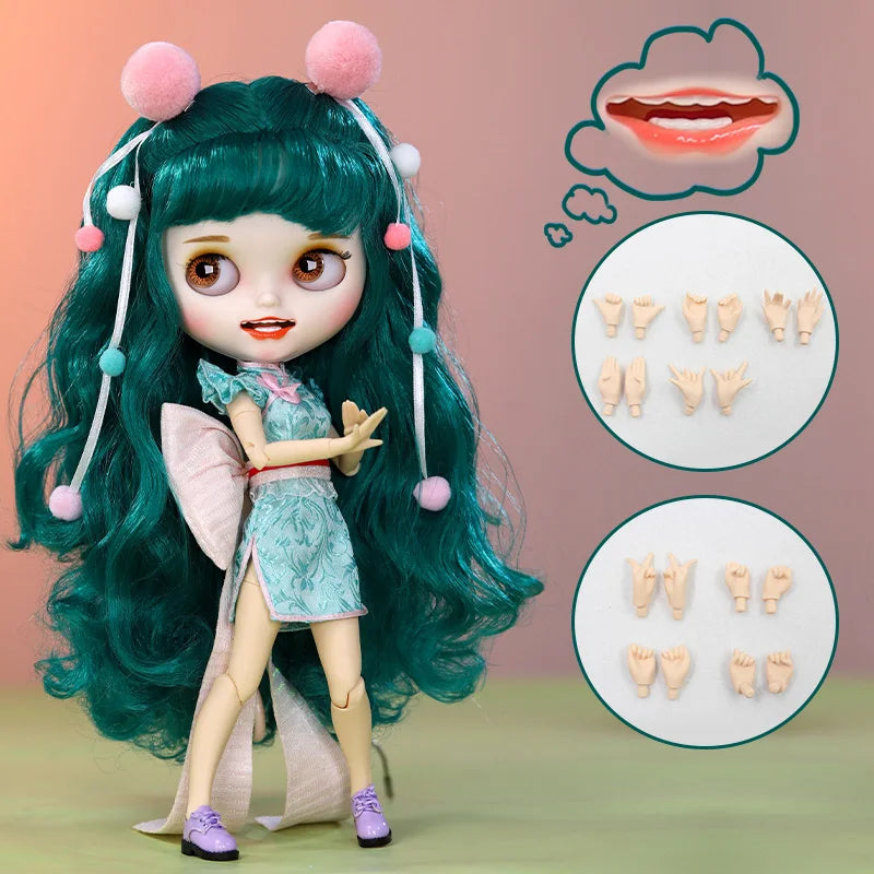 ICY DBS Blyth Doll Combination Including Clothes Shoes Hand Set AB Cosplay Dressing 1/6 BJD