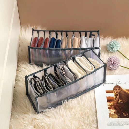 Underwear Bra Socks Panty Storage Boxes Home Organization Drawer Divider Home Dormitory Save Space