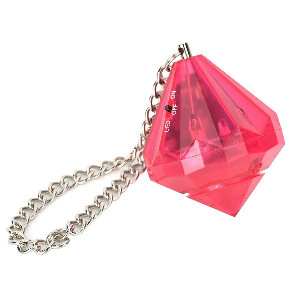 130DB Personal Security Alarm Siren Security Alarm Keychain Emergency Heart Shape Self Defense Siren