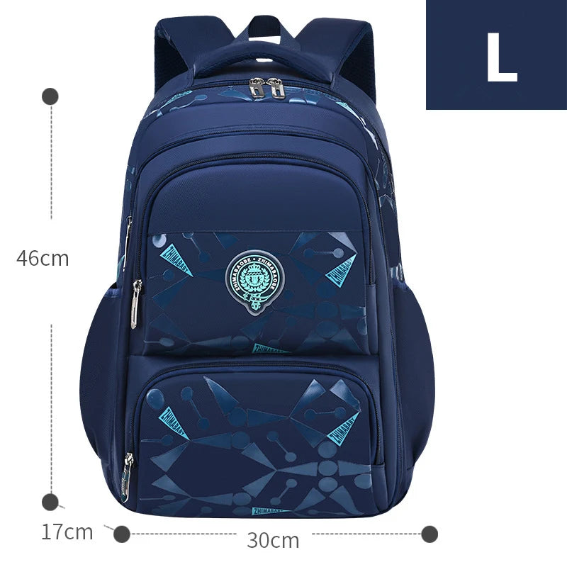 Primary School Backpacks Waterproof Children School Bags For Boys kids Travel Backpack Orthopedic School bag Mochila Infantil
