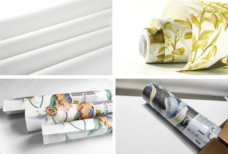 Palm Jungle Wallpaper in Light Green, Papier peint Palm Leaves,Tropical Botanical Wallpaper in scandinavian style,Un-paste Mural