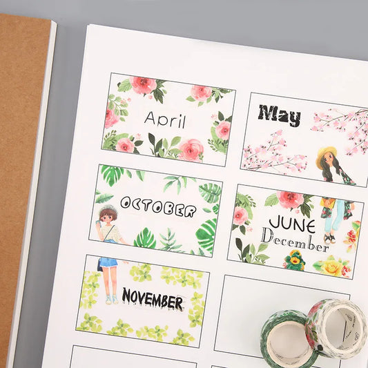 Creative Movie Story Notebook Four Comic Painting Book Diary Book Sketch Book Stationery School Supplies