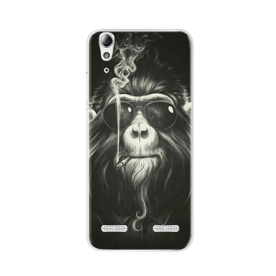 Soft Silicone Case for Lenovo A6000 A6010 Cover Cases for Lenovo Lemon K3 TPU 3D Relief Patterned Cover For Lenovo K3 K30-T Capa