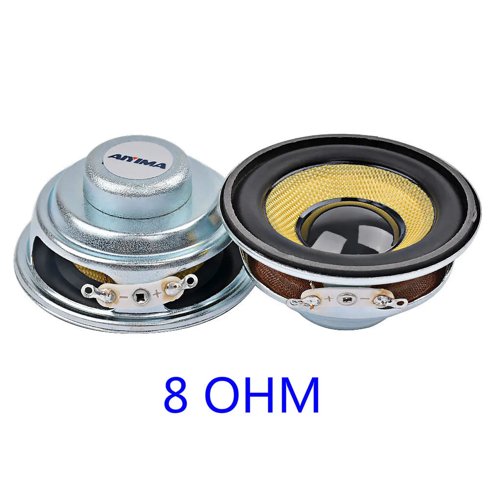 AIYIMA 2Pc Mini Audio Portable Speaker 52MM 4 8 Ohm 5W Waterproof Glassfiber Full Range Bluetooth Speaker DIY Home Sound Theater