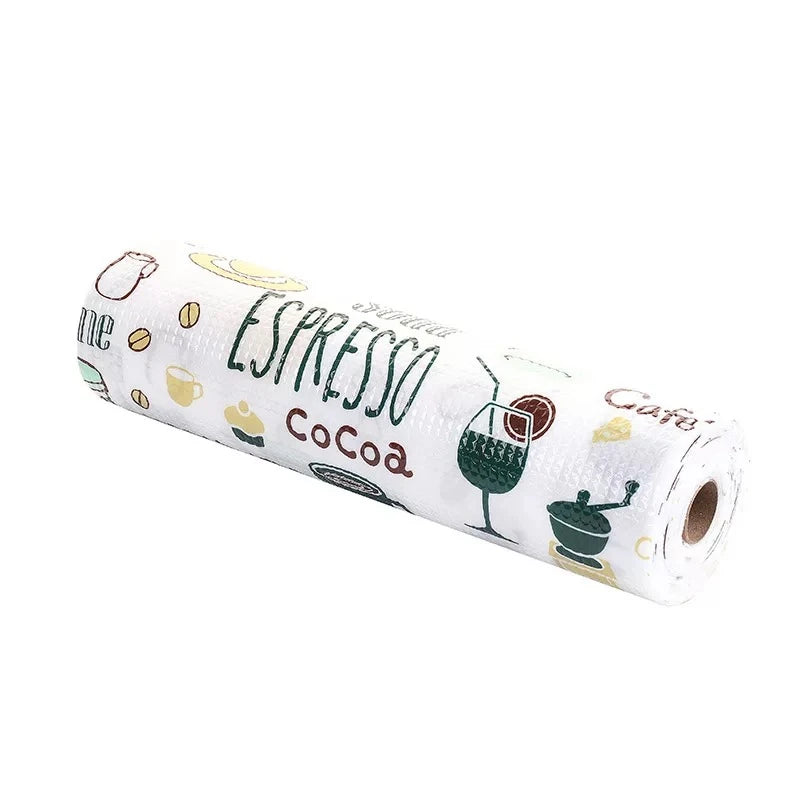 2M Kitchen Table Mat Drawers Cabinet Shelf Liners 1 Roll Flamingo Cabinet Placemat Waterproof Oilproof Shoes Cabinet Mat