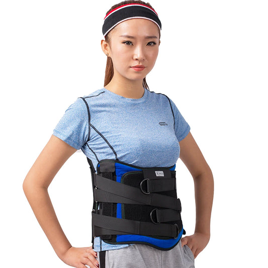 American Style Lumbar Sacral Back Brace Lumbosacral Corset Spinal Orthosis Support Belt LSO Brace