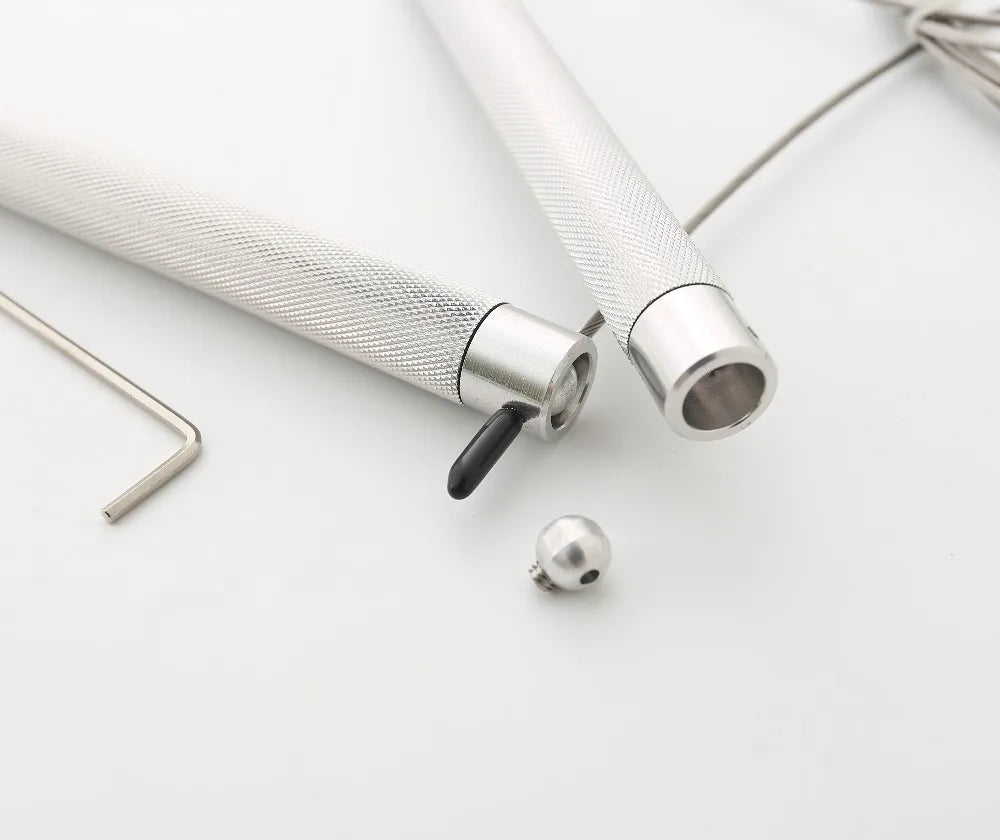 New Crossfit Jump Rope Speed Skipping Rope Portable Fitness Equipment