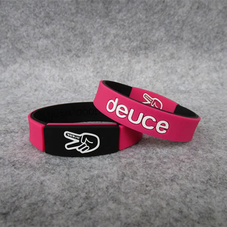 1PCS Basketball Sports Tide Brand Star with The Same Energy Silicone Bracelet Sports Wristband Sports Bracelet Basketballs