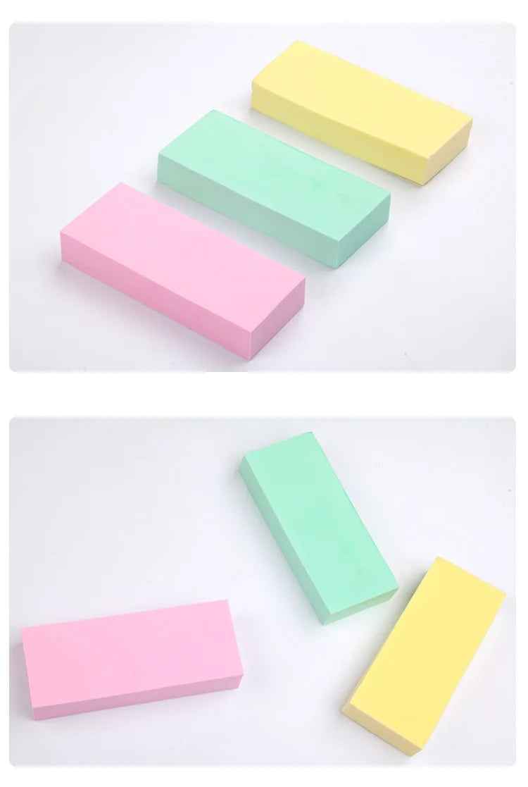 3 pcs Art supplies gouache watercolor sponge absorbent sponge brush Strong water absorption pigment sponge Mixed color send