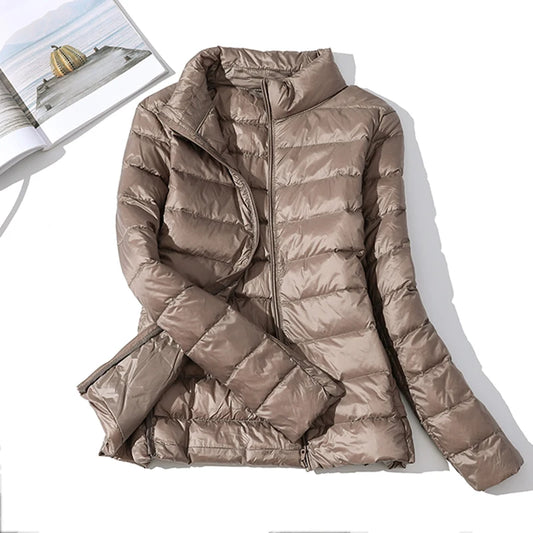 Winter Women Down coats Duck Down Jacket Women Ultra Light Down Jacket Feather Jacket Women's Overcoat Windbreaker Coats