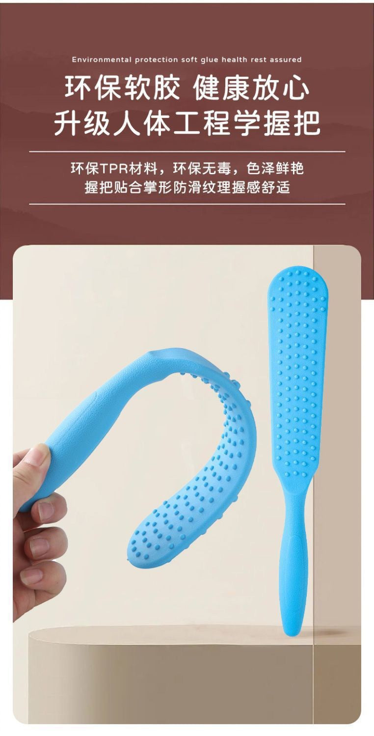 Meridian beat pounding back beat cervical spine health massage stick fitness home beat lengthening health artifacts