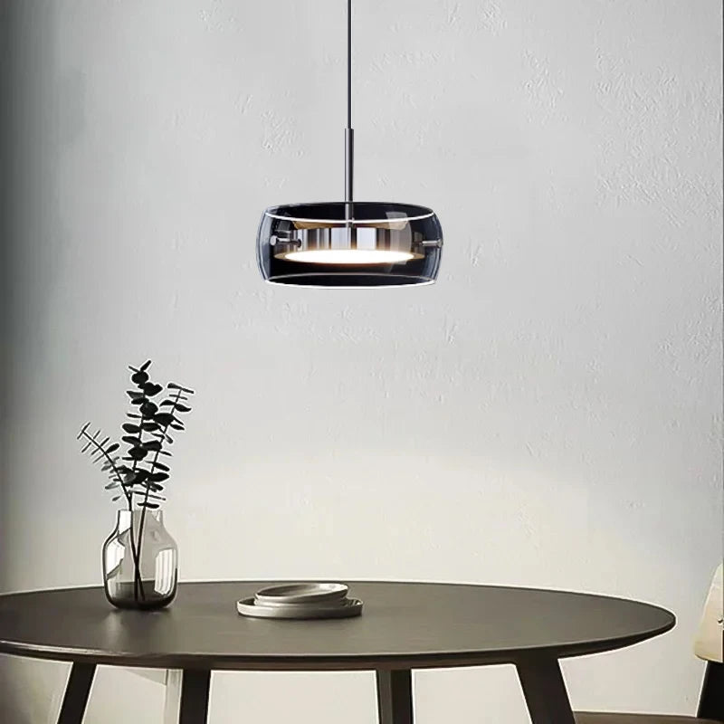 Italian Minimalist Dining Room, Dining Room, Chandelier, High-end Three Head Bar Desk Lamp, Island Table Lamp, Dining Table Lamp