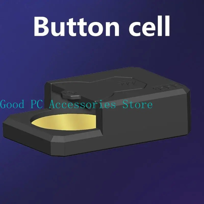Charging Dock Base Adapter ML2032/ML1220/ML2016/ML2020 Rechargeable Button Battery Charger for Home Office Travel Use