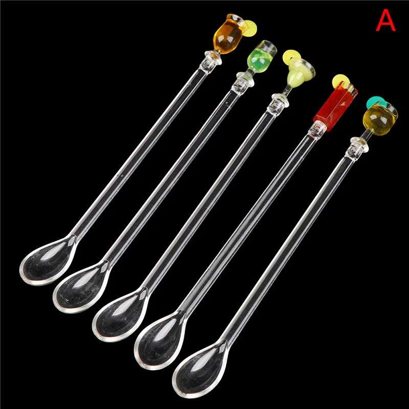 1PCS 23cm Stirring Acrylic Stirrers Kitchen Bar Tool Juice Party Cocktail Drink Mixer Swizzle Stick Wine Agitators