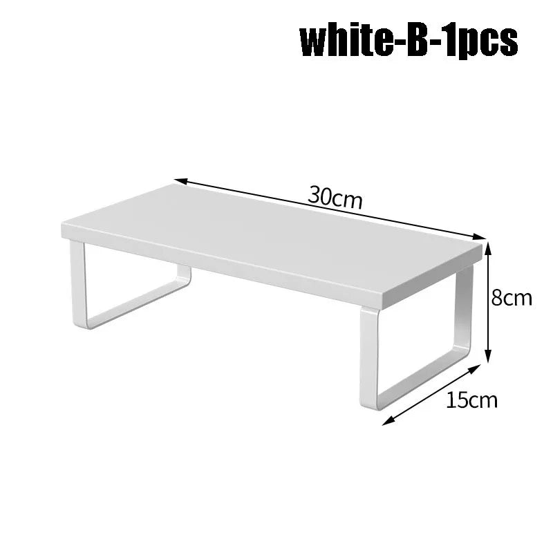 Shelf Keyboard Storage Rack Base Lifting Bracket Computer Table Multifunction Organizers Organizer Shelves Home Organization