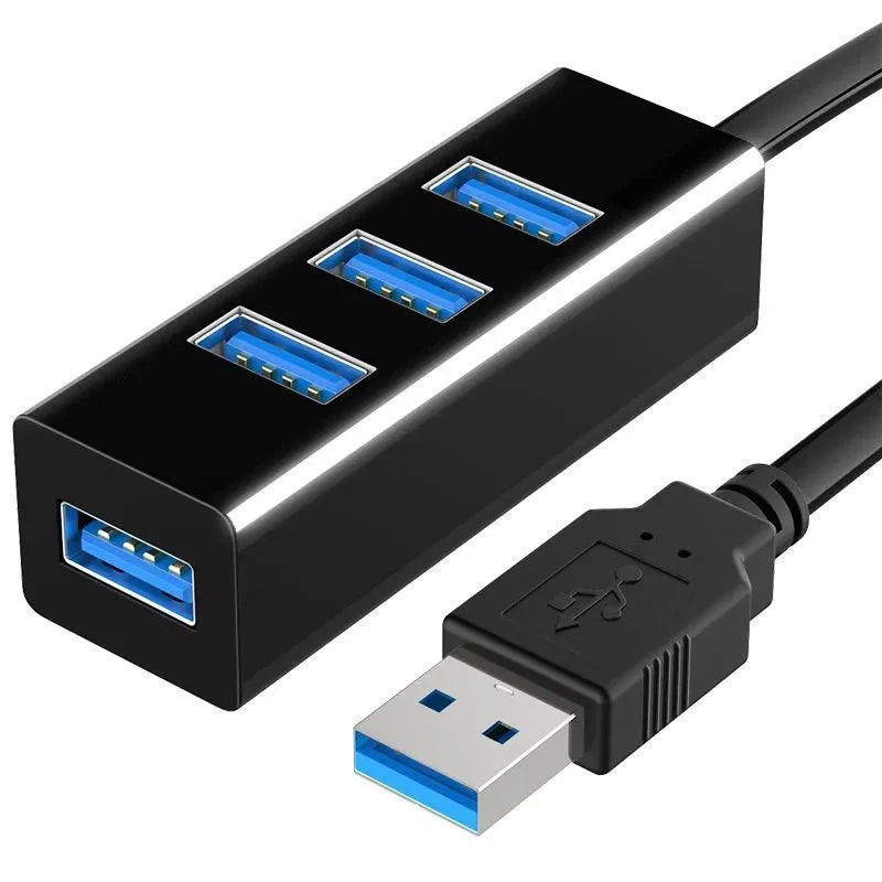 4 in 1 Multi USB Splitter Hub USB Hub USB 3.0 Multiple Expander Switch Hub Docking Stations 30/120CM Cable
