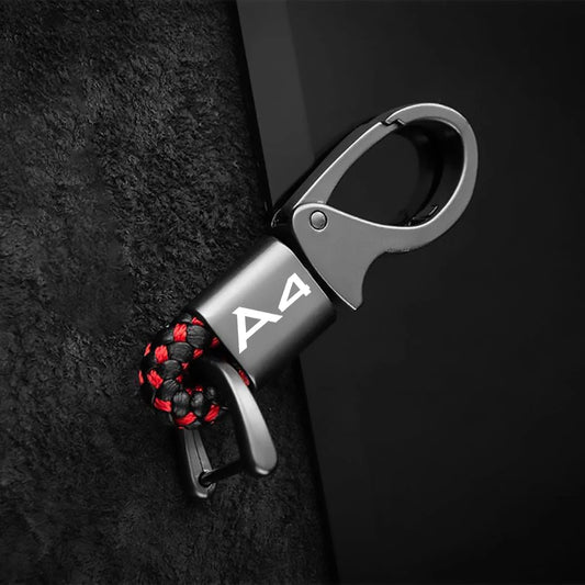 For AUDI A4 b8 b9 b6 b7 Auto accessories Multifunctional keychain leather keychain metal gift