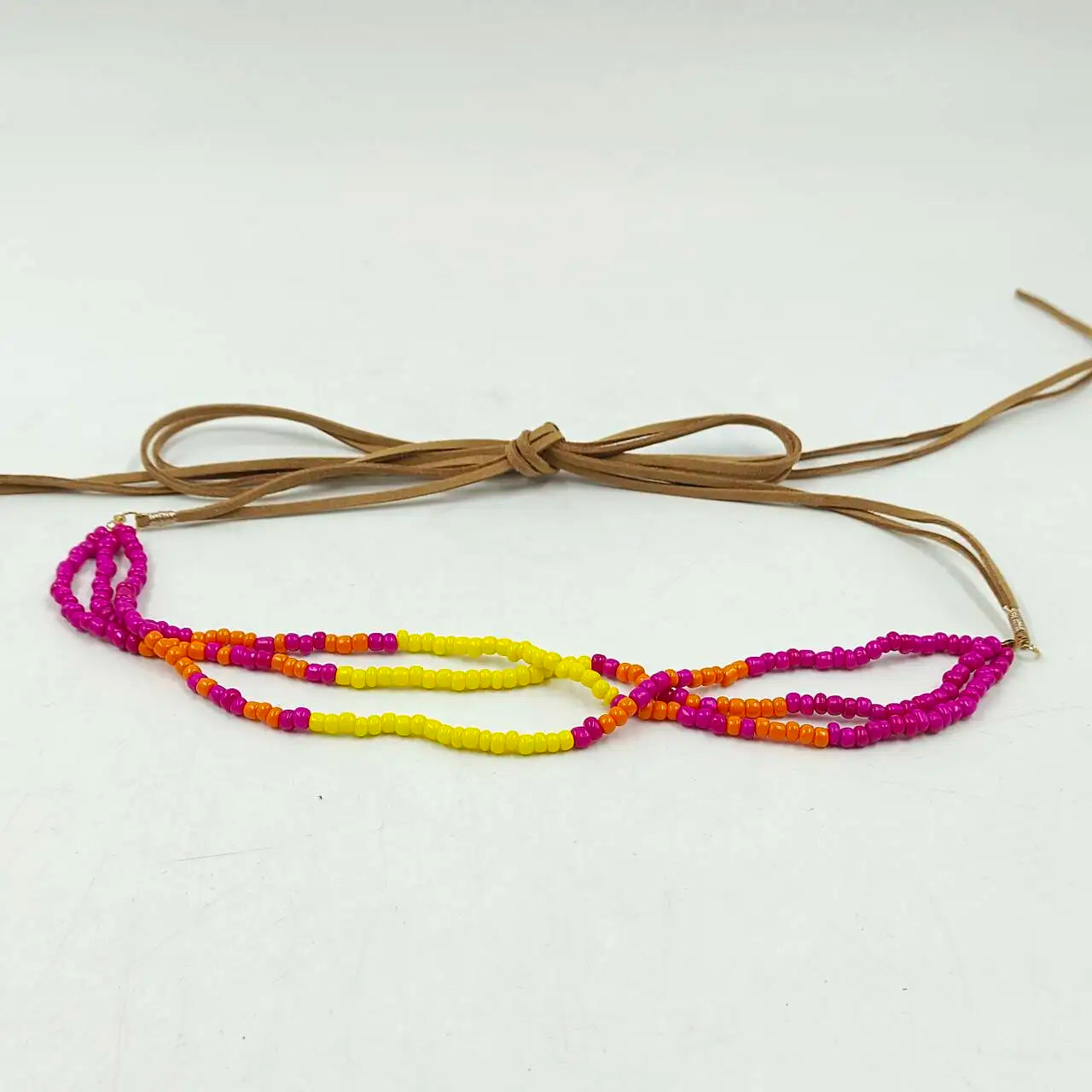 2024 Hat Band Accessories Handmade Beaded Chain Straw Hat Accessories Men Women Hat Band Decorative Soft Hat Fashion Accessories