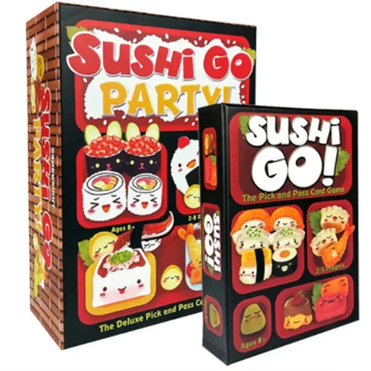 Parent child sushi go party! Sushi Dog Party Happy Children's Party Board Game Cards Board Game For Home Party Adult Family Play