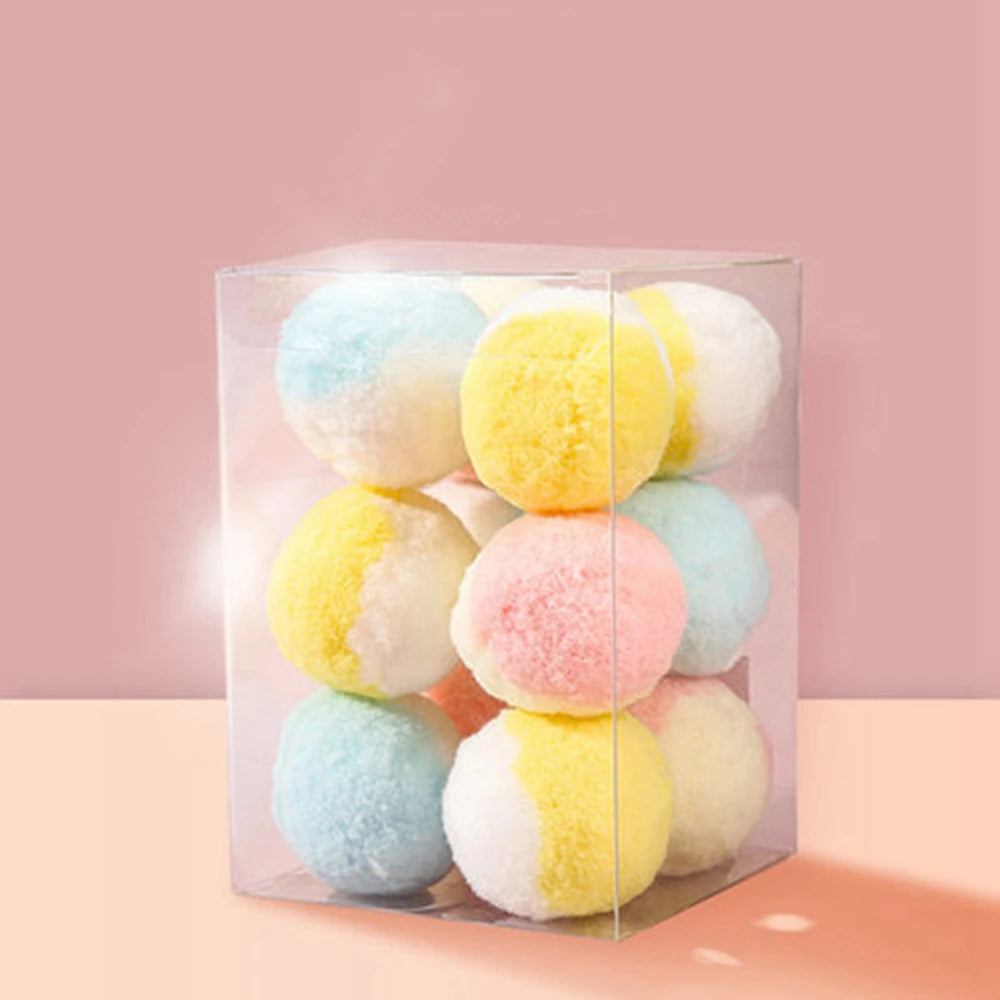 Interactive Wool Felt Ball Toys for Cats Kittens Funny Adorable Colorful Toy Soft Felted Fabric Balls Unique for Cat Dog Playing