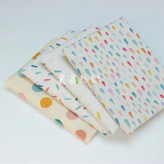 Cotton Cut Floral Prints for Quilting, Apparel, and Summer Kidswear, 145x50cm