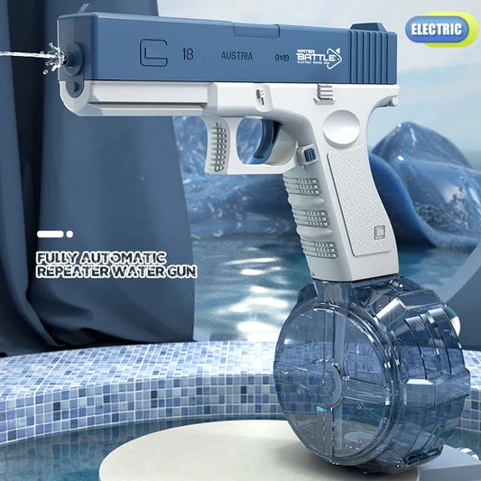 Electric Water Gun Toy Portable Automatic Electric Burst Water Gun Kids Outdoor Water Toys