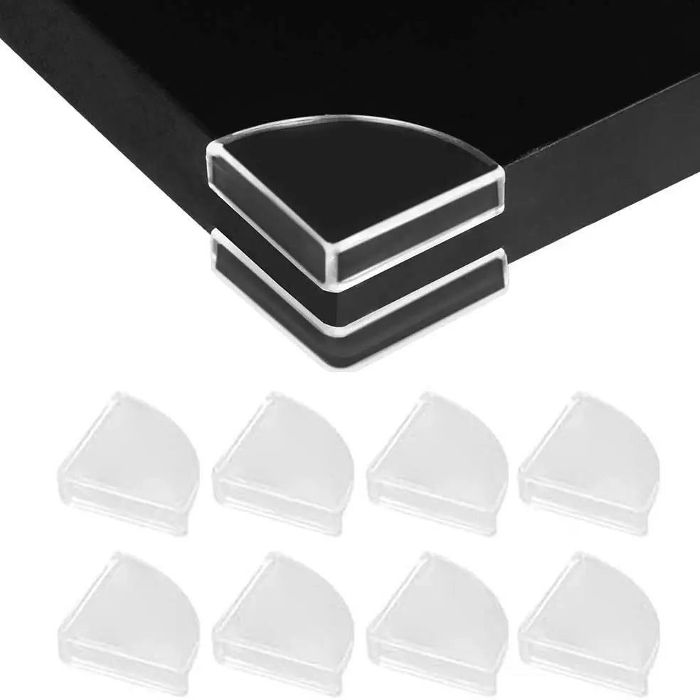 Safety corner guards, 8-piece protective corners, soft table corner protectors for children, suitable for children's furniture,