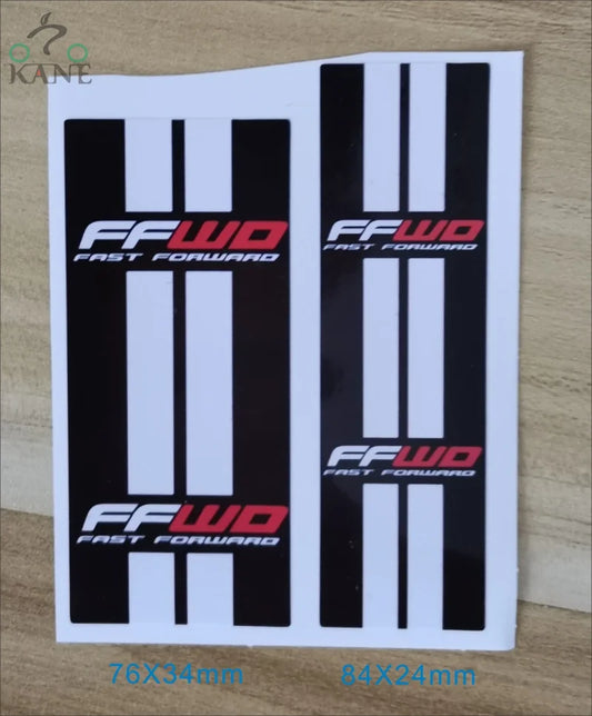 hubs stickers MTB Wheels Hubs Stickers Unreflective Glossy Decoration Front And Rear Hubs Stickers