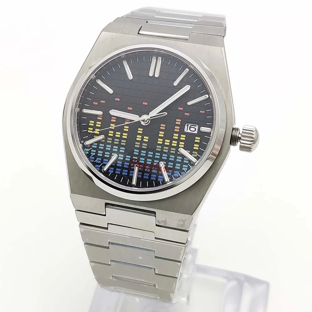 40MM Watch NH35 Automatic Mechanical Watch Men's Watch Sapphire Glass Stainless Steel Waterproof Watch