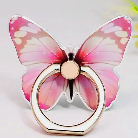 Luxury Universal Beautiful Butterfly Mobile Phone Handle Holder Suitable Mobile Phone Ring Holder Mobile Phone Holder Socket