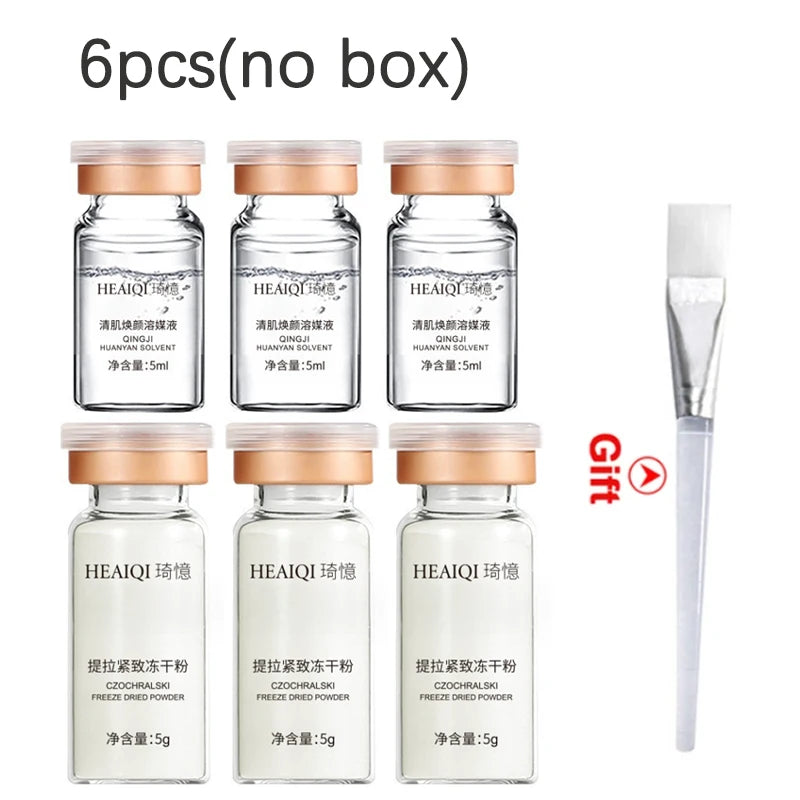 Face Collagen Peptide Hyaluronic Acid Face Mask DIY Hyaluronic acid V Face Lifting Firming Skin Rejuvenation Mask Skin Care
