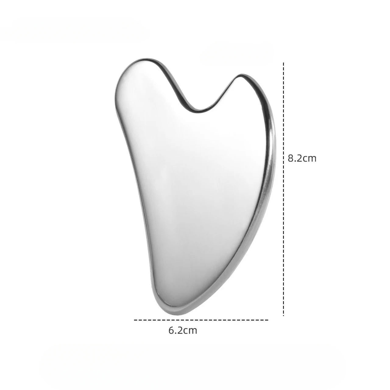 Stainless Steel Facial GuaSha Scraping Face Care Lifting Massage Tools Anti Wrinkle Skin Tighten Cooling Cellulite Massager Tool