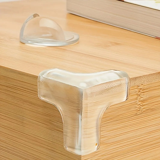 20Pcs Furniture T-Shaped Edge Protection Corner Anti-Collision Corner Table Corner Transparent Anti-Collision Anti-Collision Corner Protector Furniture Corner Protector Soft Corner