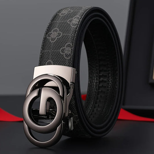 Youth Belt Brand Belt Men's Belt High Quality Men's Luxury Belt Men's Belt Male Buckle Metal Automatic Buckle
