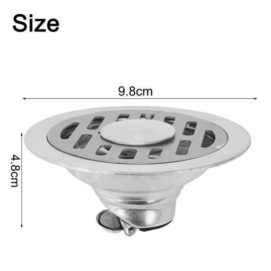 1pc Floor Drain Stainless Steel Floor Drain Deant Floor Drain Shower Water Filter Cover Single And Double Sewer Floor Drain