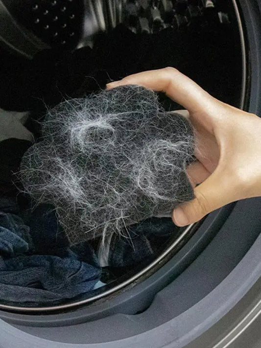 Pet Hair Remover for Laundry Reusable Hair Catcher Tool Lint Double-Sided Lint Catcher for Wet and Dry Use Cat Claws Shape Dryer