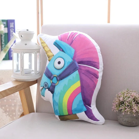 Fortnite Game Pillow Cartoons Sofa Cushion Pillow Quilt Stuffed Toys Cosplay Kid Gift