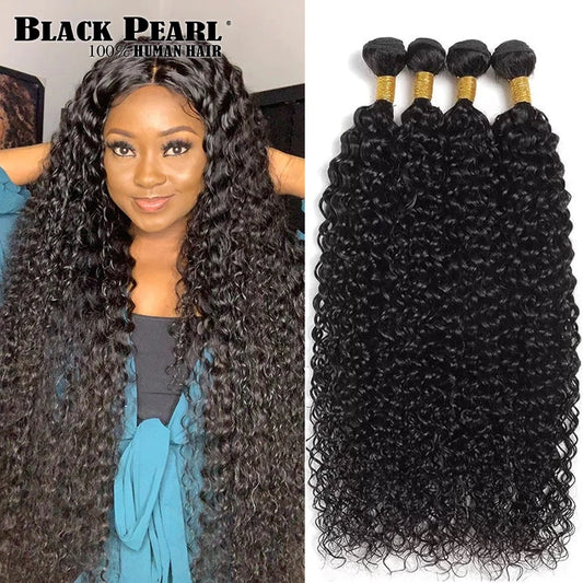 Burmese Afro Kinky Curly Human Hair Bundles Top Raw Hair Extensions Unprocessed Virgin Deep Water Wave 100% Human Hair Weave