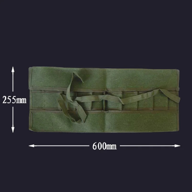 Garden Bonsai Tools Storage Bag Flowerpot Tweezers Scraper Rake Spade Collect Carrying Bag